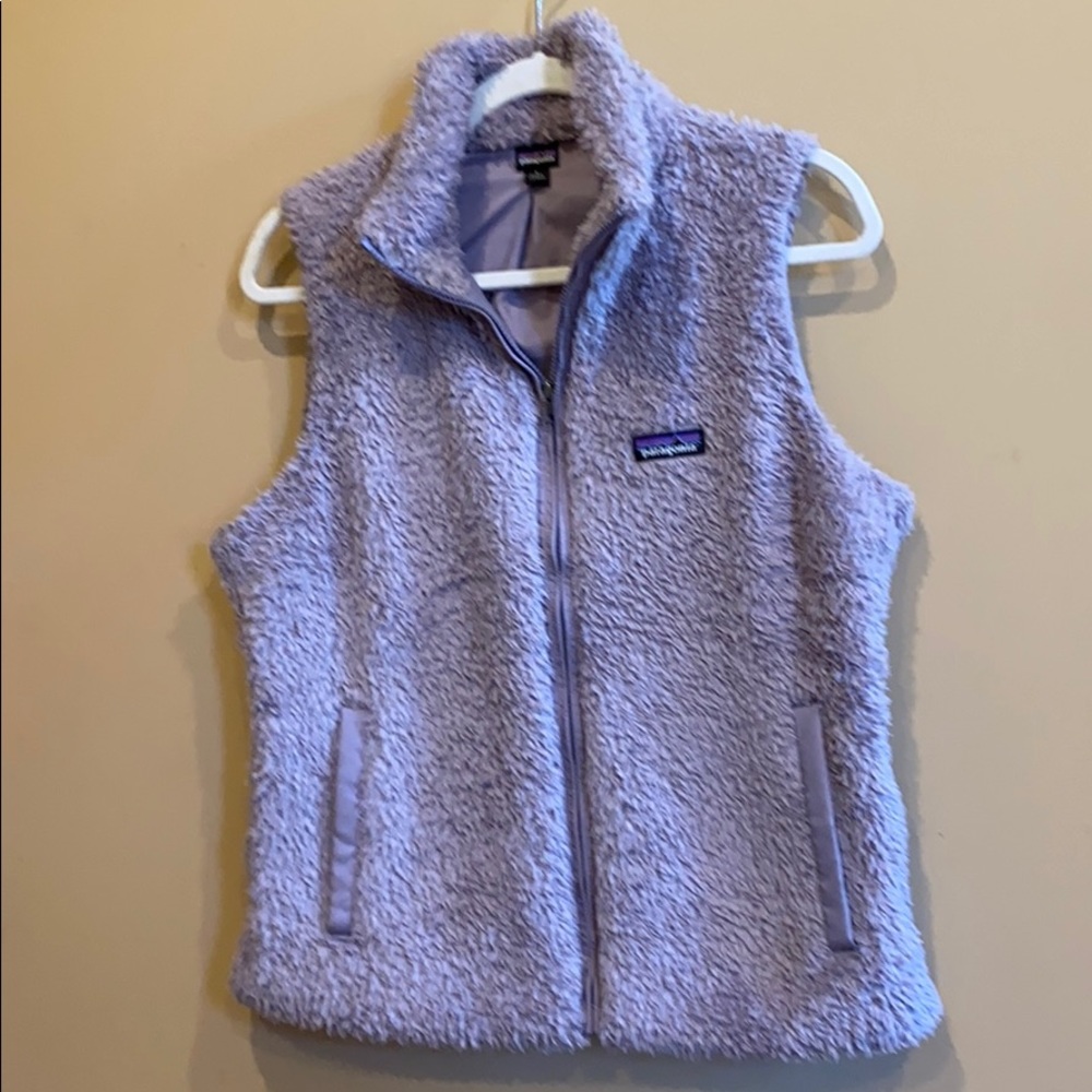 Patagonia Los Gatos sz Large vest lavender purple